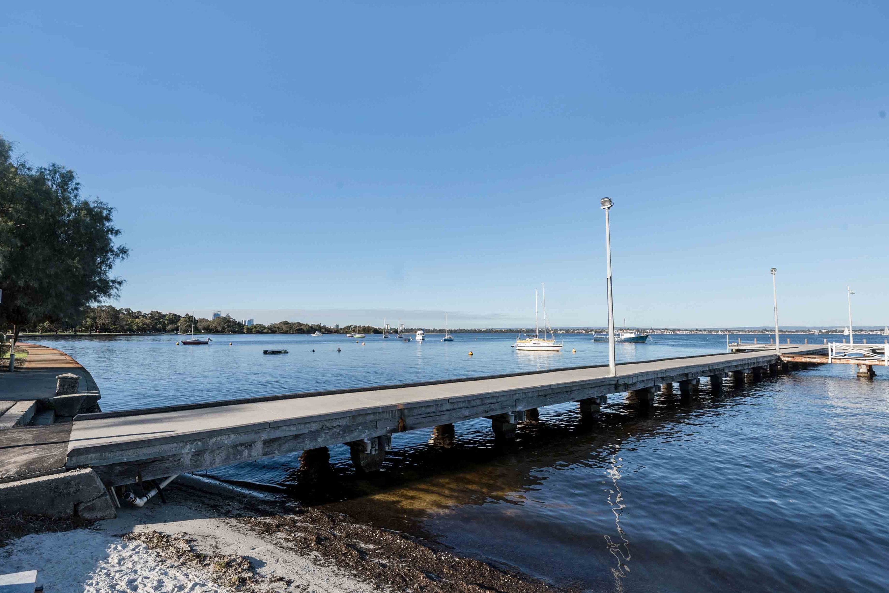 A jetty on the Swan River